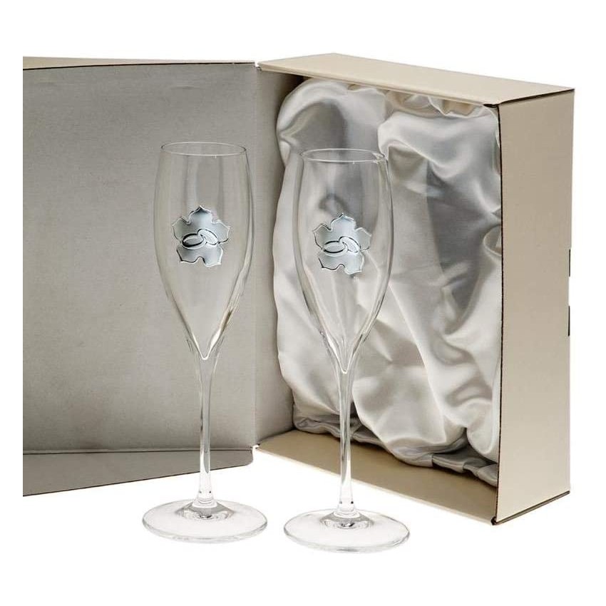 copas-champan-personalizadas-bodas-o-aniversarios-cristal-trébol-bodas-o-aniversarios