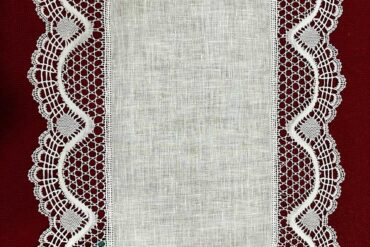 Bandeja De Semihilo De Encaje De Camariñas