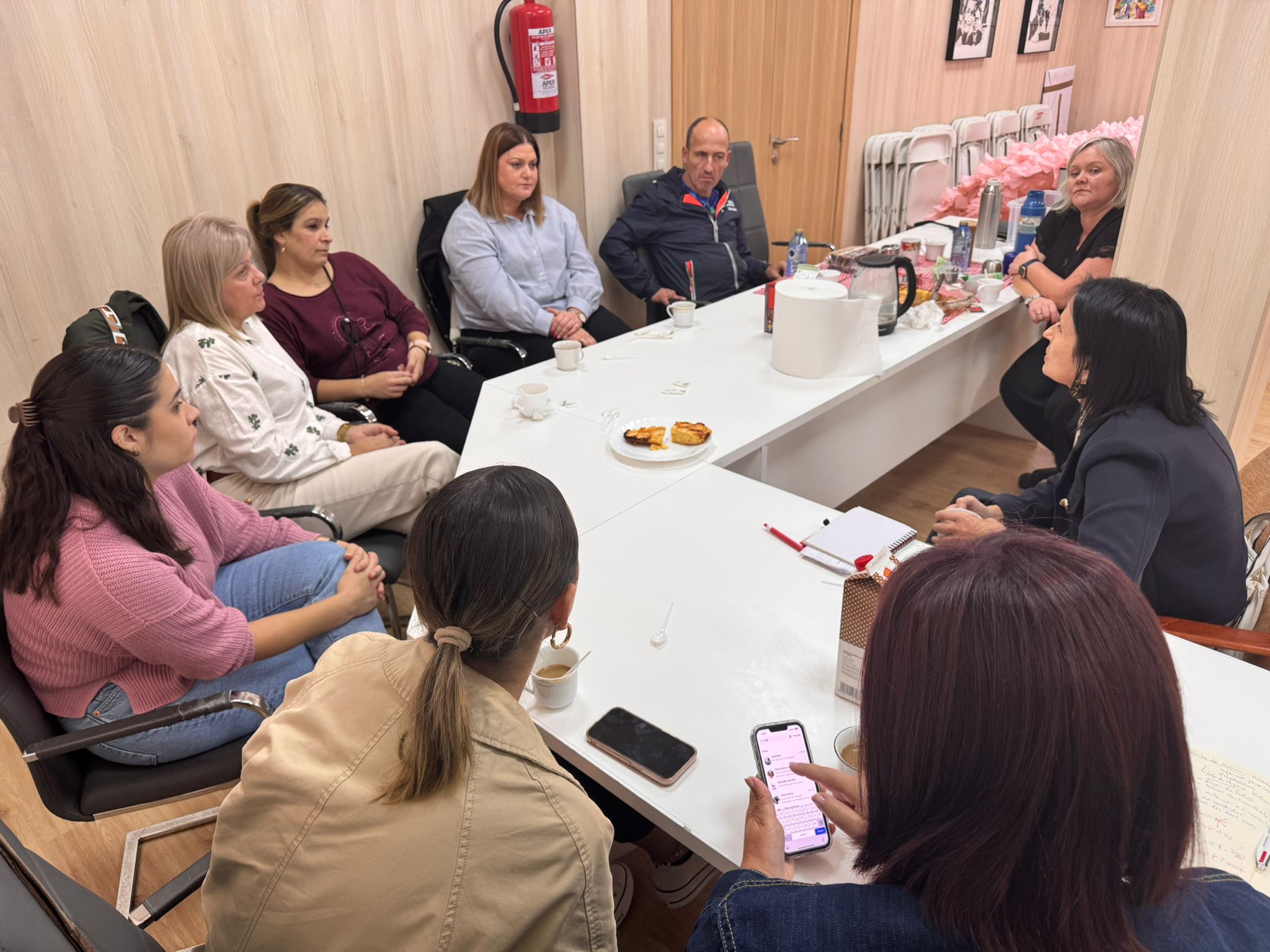 Reunión de MerCamariñas co Concello de Camariñas